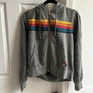 Aviator Nation 5 Stripe Hoodie